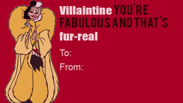 Cruella de Vil from One Hundred and One Dalmatians