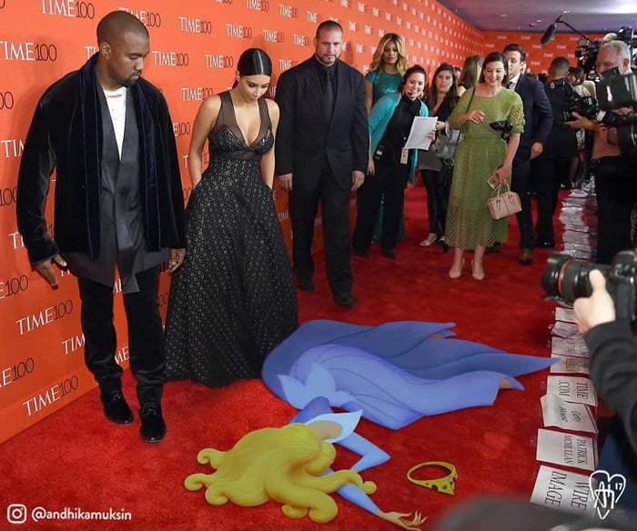 Kanye and Kim