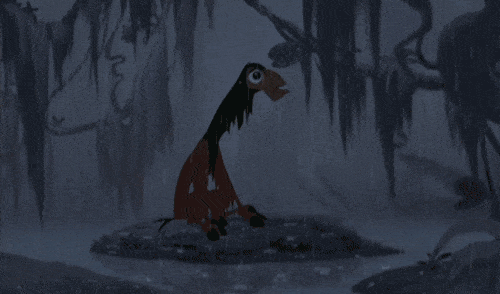 Sad llama