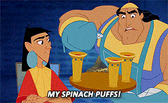 Spinach puffs