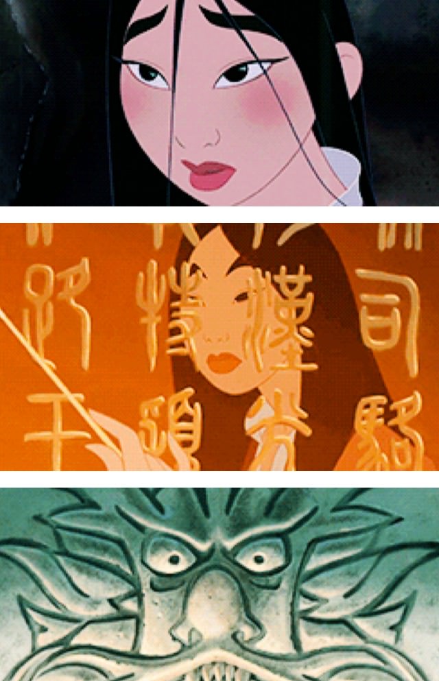 Stone dragon eyes