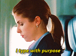 Typing with purpose
