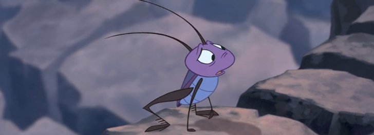 Cri-Kee is the cutest sidekick ever