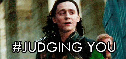 Judging you