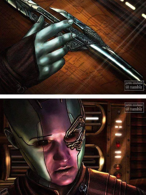 Do I see a tear in Nebula's eyes