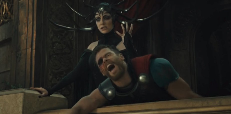 Thor's eye-gouging