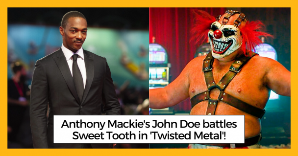 Anthony Mackie's John Doe battles Sweet Tooth in 'Twisted Metal'!