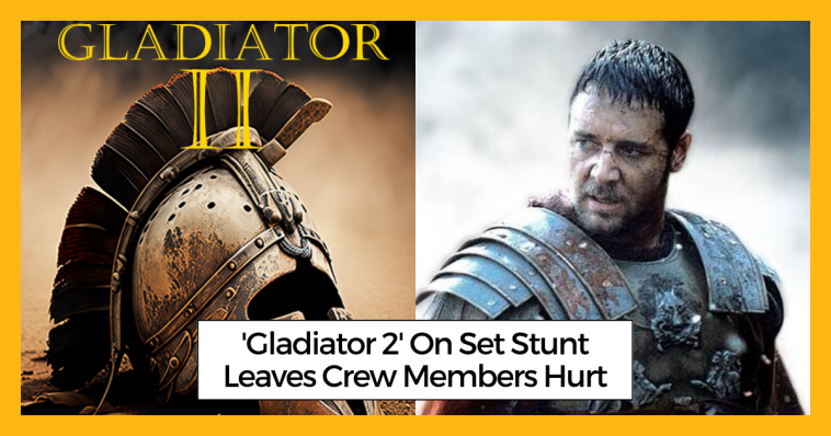 'Gladiator 2' On Set Stunt Leaves Crew Members Hurt