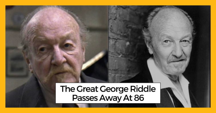 The Great George Riddle Passes Away At 86
