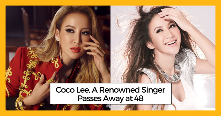 Coco Lee, A Renowned Singer Passes Away at 48