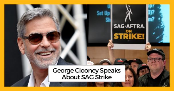George Clooney Speaks About SAG Strike