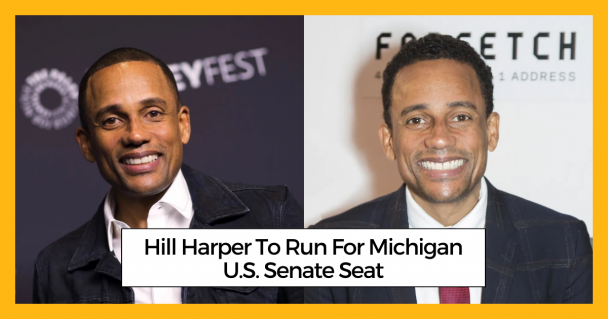 Hill Harper To Run For Michigan U.S. Senate Seat