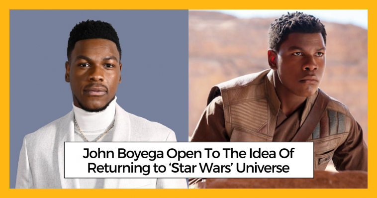 John Boyega Open To The Idea Of Returning to ‘Star Wars’ Universe