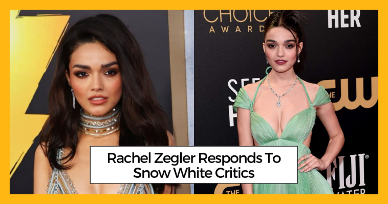 Rachel Zegler Responds To Snow White Critics