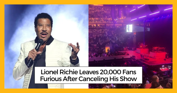 Lionel Richie Leaves 20,000 Fans Furious After Canceling His Show