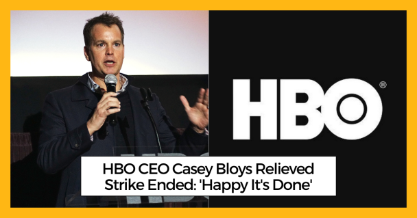 HBO CEO Casey Bloys Relieved Strike Ended: 'Happy It's Done'